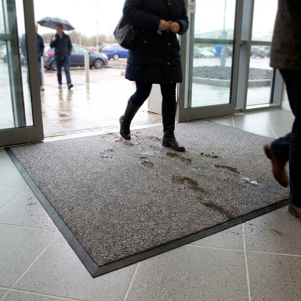 Machine Washable Entrance Mats – Durable & Absorbent – Indoor/Outdoor