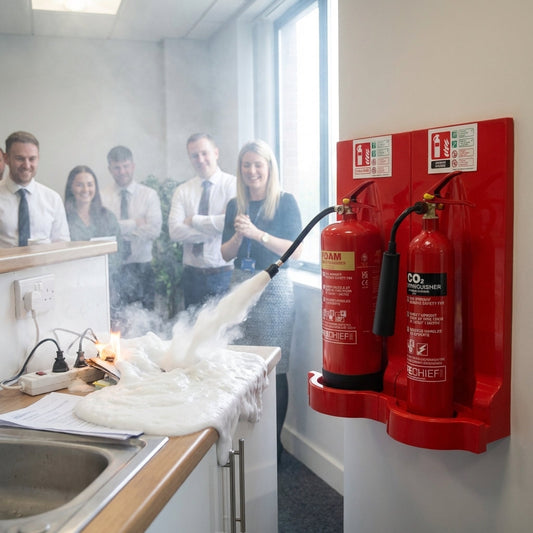 Fire Extinguisher Bundle – Dry Powder & CO2 – Industrial Grade – Safety