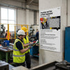 Safety Guidance Poster – 400mm x 600mm – Rigid Plastic – Indoor/Outdoor