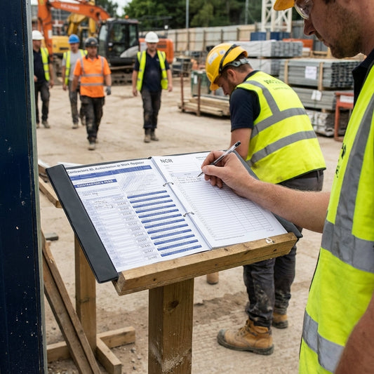 Contractor Sign-In System – 108 NCR Passes – Emergency & Record Tracking