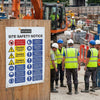 Site Safety Notice Sign – Custom Logo – Durable Correx – Industrial Use