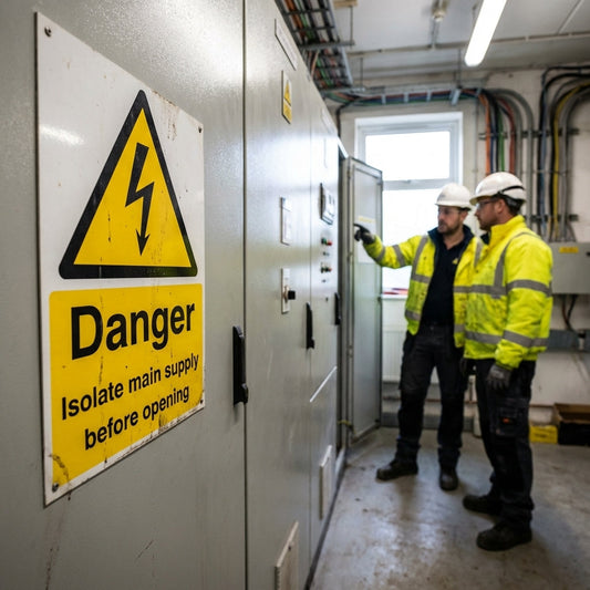 Danger Safety Signs – 1mm Rigid Plastic – Indoor & Outdoor Use