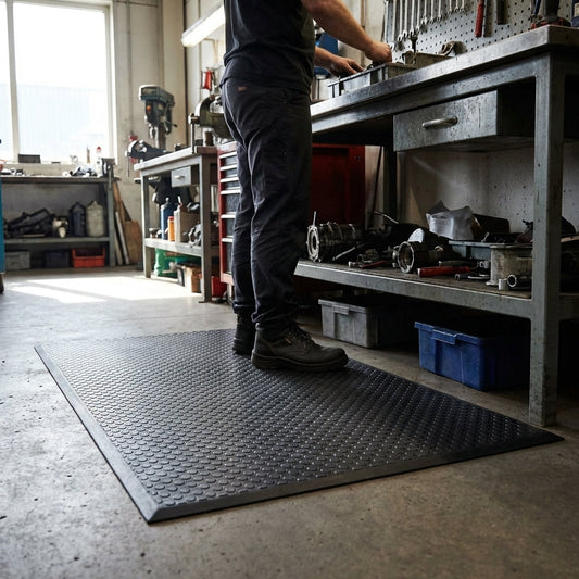 Anti-Fatigue Mat – Textured Surface – Lightweight Foam – Workplace Comfort