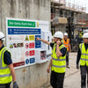 PPE Information Board – 970mm x 690mm – Rigid Plastic – Industrial Use