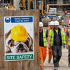 Safety Helmets Must Be Worn Poster – 420mm x 594mm – Synthetic Paper – Site Safety