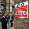 Private Property Notice Sign – 1mm Rigid Plastic & Self-Adhesive Vinyl – Indoor/Outdoor Use
