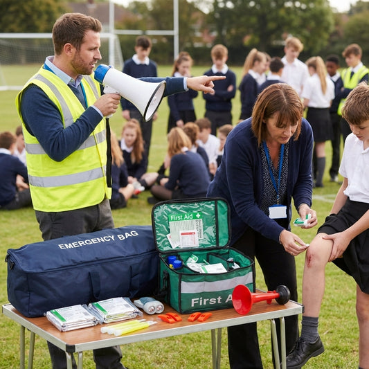 Emergency First Aid & Evacuation Kit – Comprehensive Supplies – Schools & Public Venues