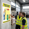 Safety Signs & Labels Poster – 510mm x 760mm – Synthetic Paper – Indoor/Outdoor