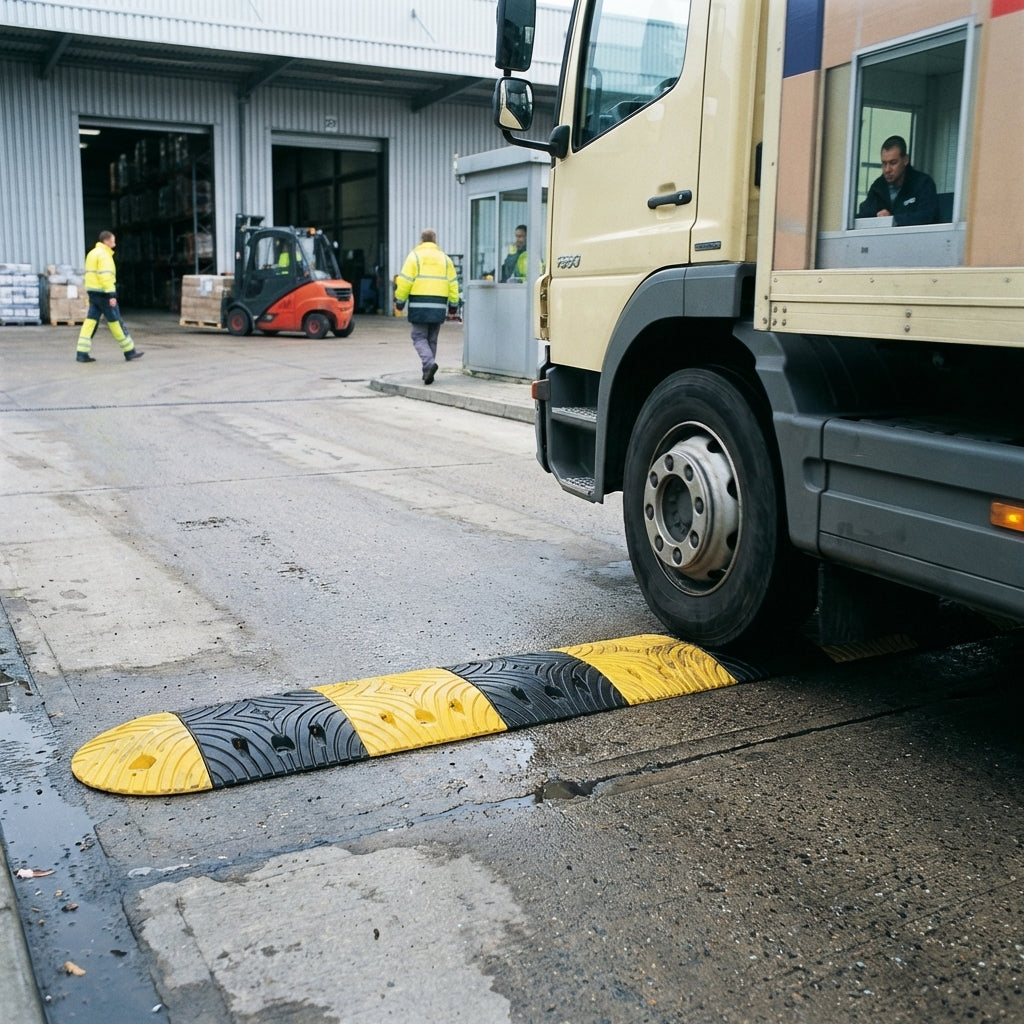 Speed Ramp Kit – 70mm High – Synthetic Rubber – Pedestrian Safety