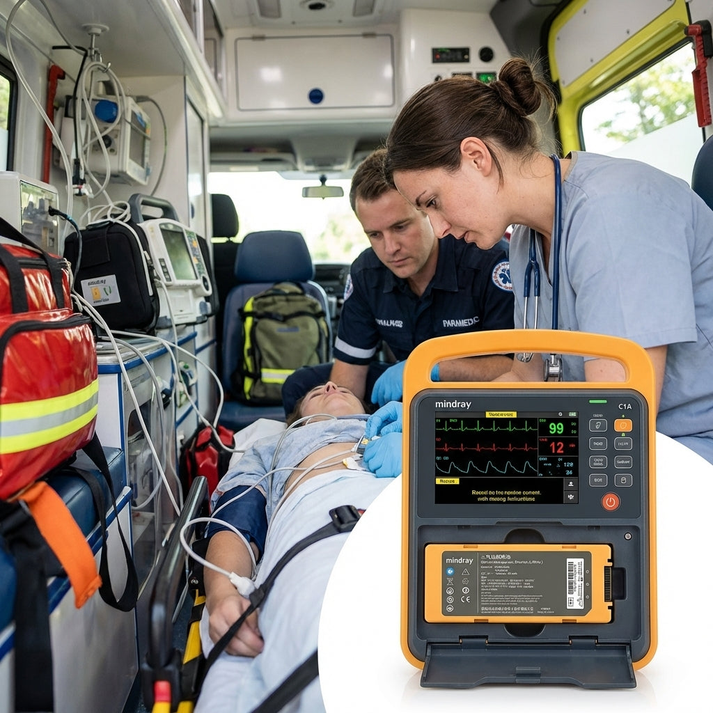 Defibrillator Replacement Battery – High-Performance – Emergency Medical Use