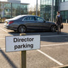 Director Parking Signs – 450mm x 150mm – Rigid Plastic – Indoor/Outdoor