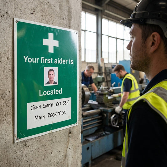 Safety Sign – Customizable – Professional Use – Indoor/Outdoor