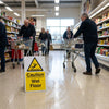 Caution Wet Floor Safety Signs – 1mm Rigid Plastic – Indoor/Outdoor Use