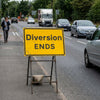 Reflective Temporary Road Traffic Signs – RA1 Class – Zintec Plate – Road Safety