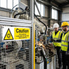 Automatic Machinery Warning Signs – 1mm Rigid Plastic – Indoor/Outdoor Use