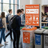 Recycling Sign – Recycle Plastic Bottles Here – Durable – Indoor/Outdoor Use