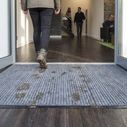 Economy Entrance Mats – Versatile Colors – Anti-Slip Vinyl – Commercial & Residential