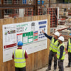 Construction Site Safety Notice Board – 1800mm x 1000mm – Durable Plastic – Industrial Use