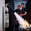 CO2 Fire Extinguisher – 2kg Stainless Steel – Class B & Electrical Fires – Commercial Use