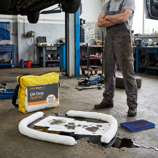 50 Litre Spill Kit in Shoulder Bag – Oil & Chemical – Shoulder Bag – Maintenance, Oil & Chemical – Industrial Use