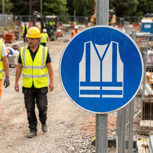 High Visibility Symbol Safety Signs – 1mm Rigid Plastic – Indoor/Outdoor Use