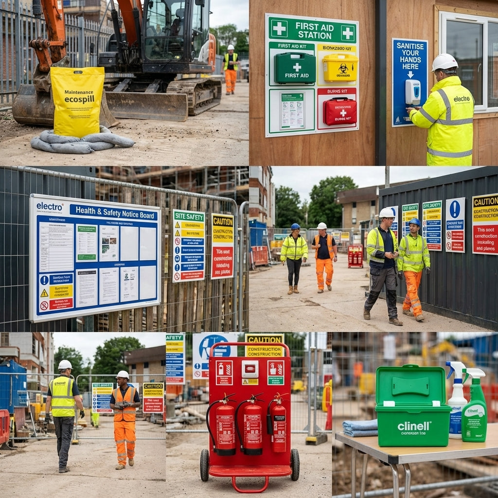 Site Set-Up Bundle 12 – Comprehensive – Construction Safety – Industrial Use