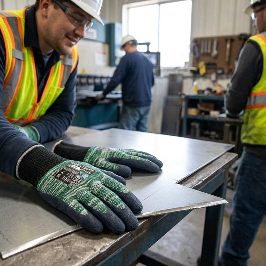 ANSI A4 Cut Resistant Gloves – High-Performance – Industrial Use