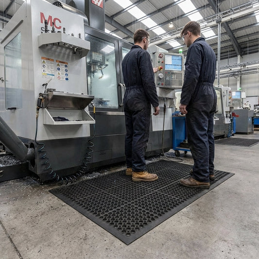 Nitrile Anti-Fatigue Mats – Medium Duty – Oil Resistant – Industrial Use