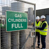 Gas Cylinders Full Signs – 1mm Rigid Plastic – Indoor/Outdoor Use