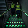 Photoluminescent Safety Tape – Red & Glow – Class 'B' Brightness – Industrial Use
