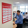 Fire Warden Sign – Space for 6 Names & Numbers – Safety