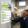 First Aid Eye Treatment Poster – 420mm x 594mm – Synthetic Paper – Indoor/Outdoor Use