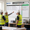 Magnetic Dry Wipe Board – 1200mm x 1500mm – RAG Rating – Project Management